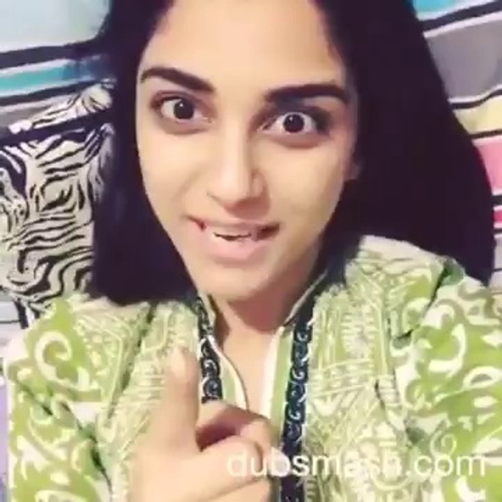 Dubsmash- Pakistani Gorgeous Actress Maya Ali's Funny Dubsmash
