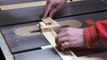 How to put a tenon on the end of a dowel