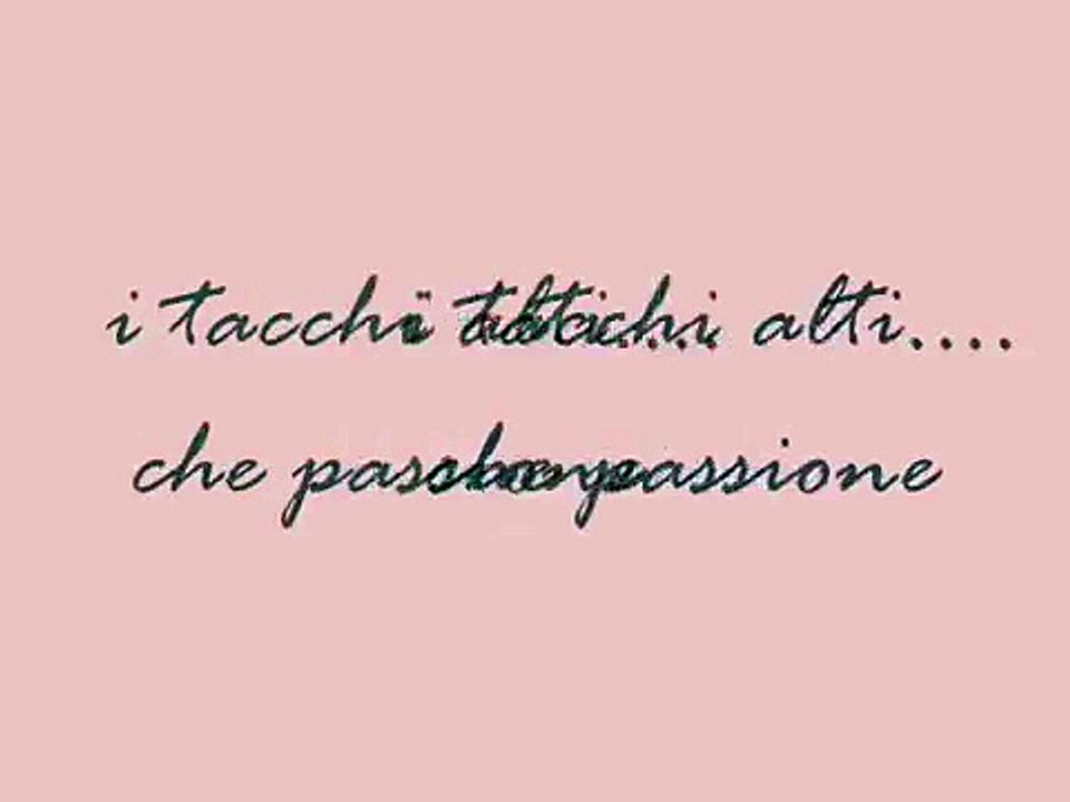 tacchi alti ... che passione!