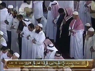 صلاة الخسوف للشيخ عبد الله الجهني {سورة ق}أبدع أيما إبداع 1433،1،15 مونتاج ورثان الجنان