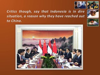 Indonesia partners with China in Infrastructure Industry