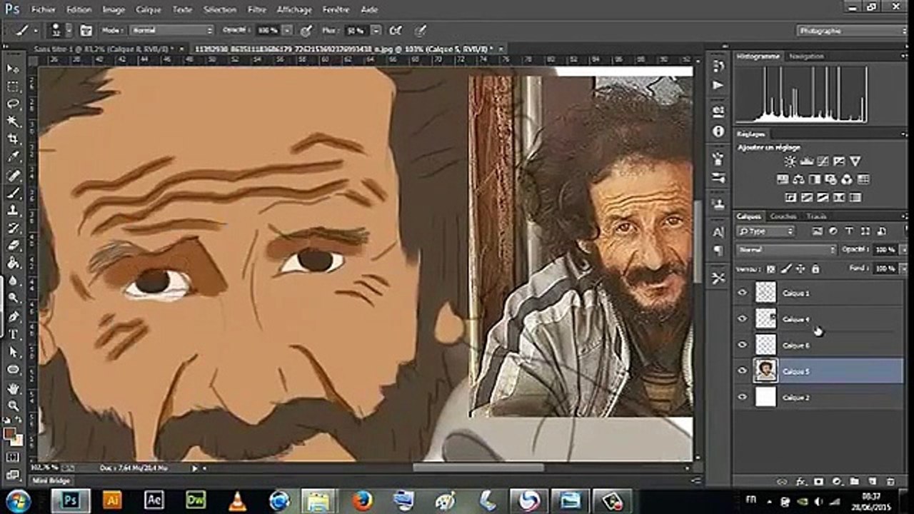 Speed painting Chess king