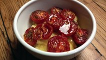 Roasted Cherry Tomato & Polenta Recipe - GardenFork.TV