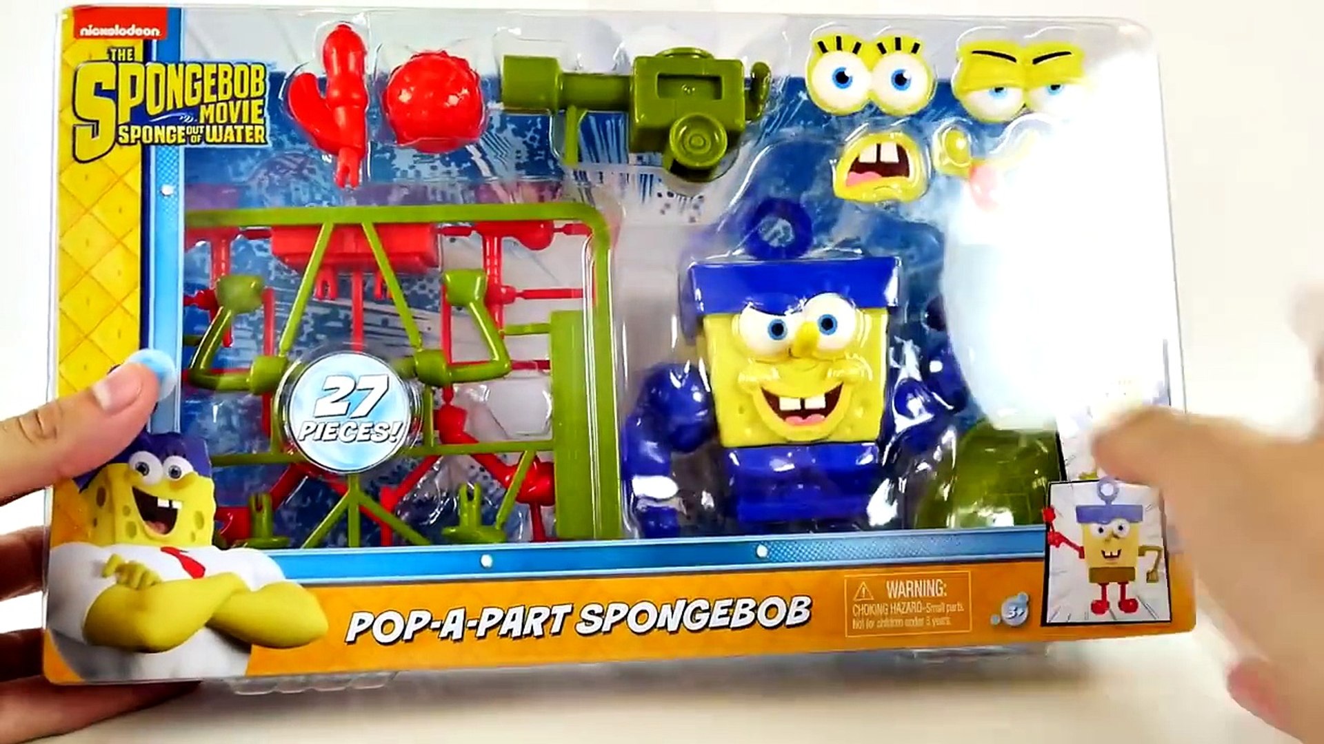 Spongebob Out Of Water Toy Videos ToyWalls