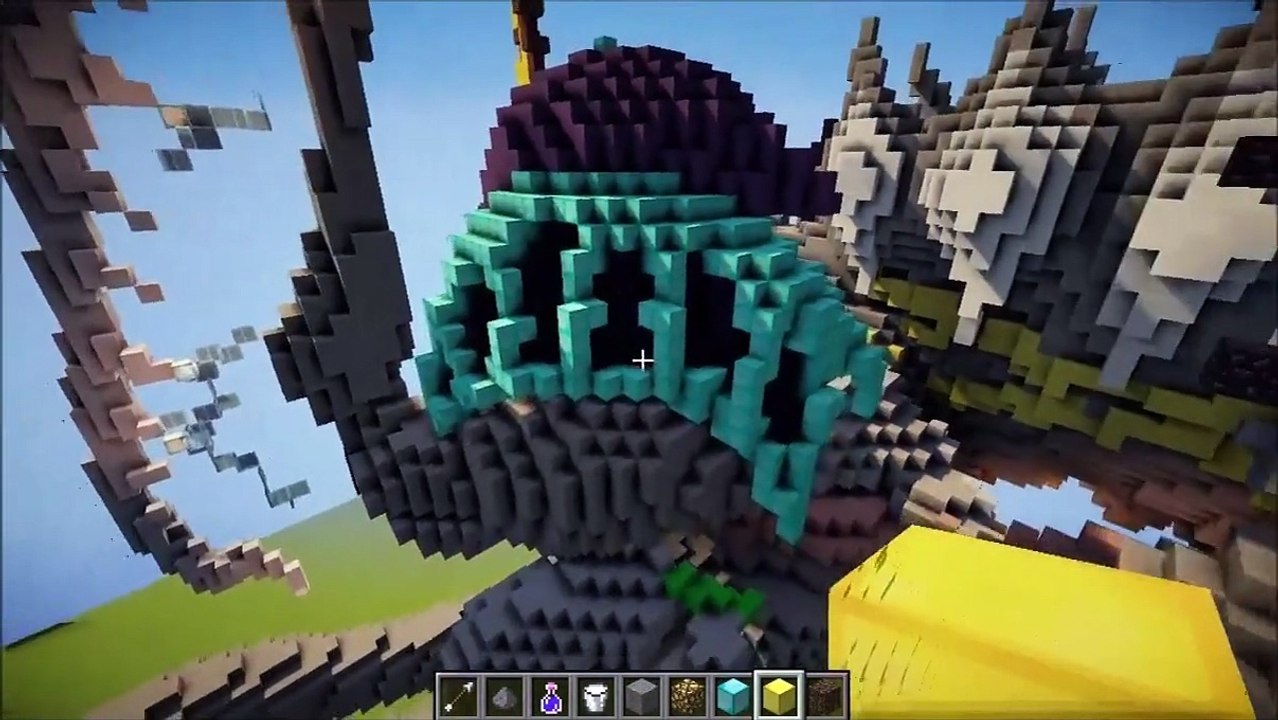 Minecraft Let's Build | Kraken + Fantasy Mansion #2