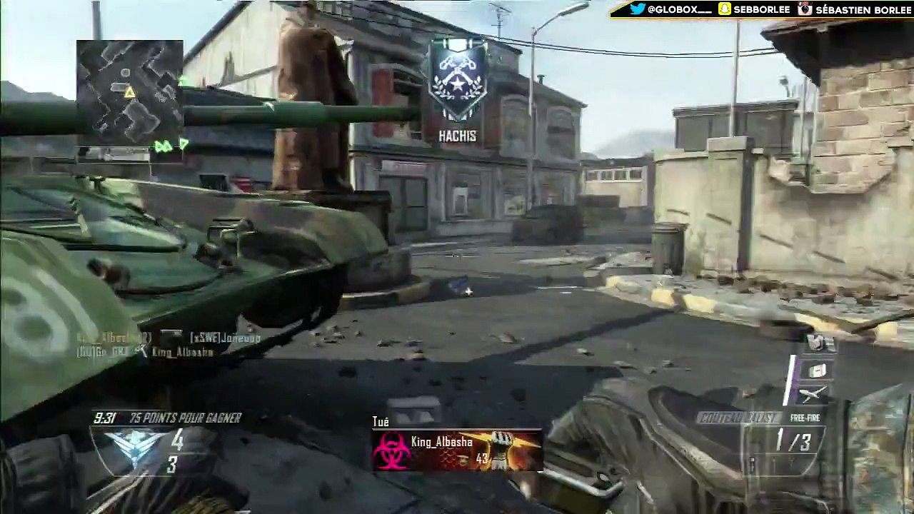 Nucléaire au couteau balistique - Black Ops 2