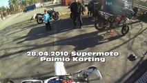 Supermoto Paimio karting circuit