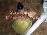 Shea Butter & Aloe Vera Gel Blend - Butter Cream