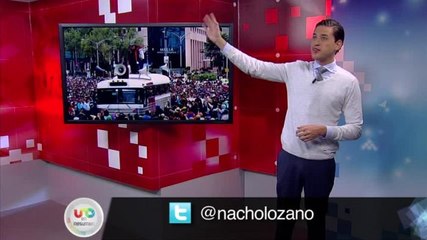 Nacho Lozano. Carnaval campesino en Reforma
