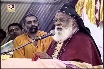 Rev.Philipose Mar Chrysostom's (Senior Bishop) Words of Respect to Amma