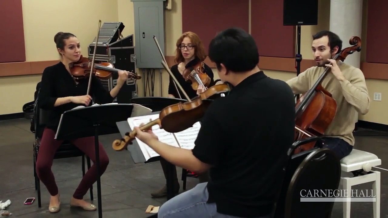 Takács Quartet Workshop: Haydn String Quartet, Op. 76, No. 5, Movement I