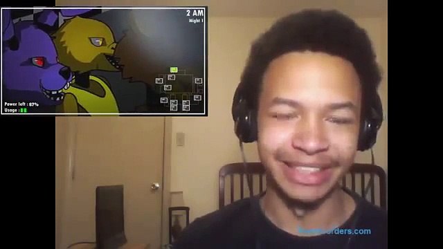 Blind Reaction to: Five Nights At Freddys Jacksepticeye Animation