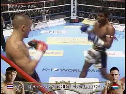 K 1 WORLD MAX FINAL 2009 Bouakaw vs Andy Souwer 1 2