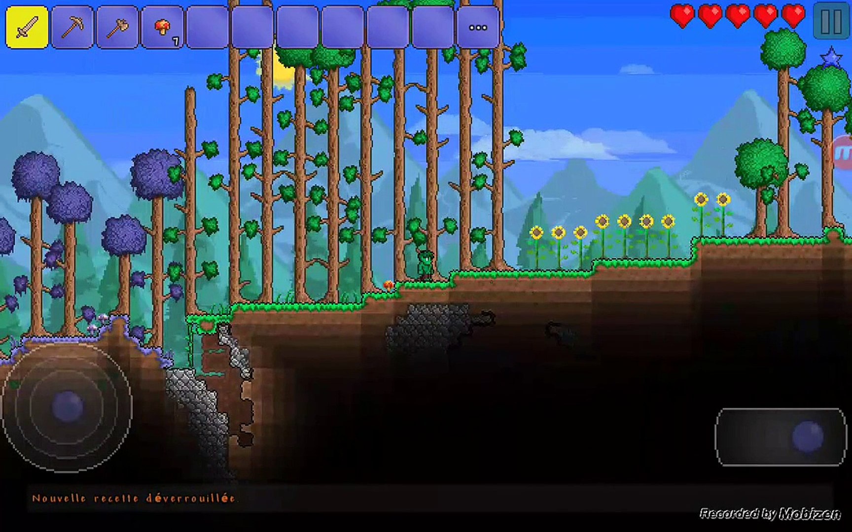 ⁣Terraria #1 français le commencement