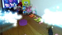 my little pony - play doh - spongebob squarepants - mickey mouse clubhouse