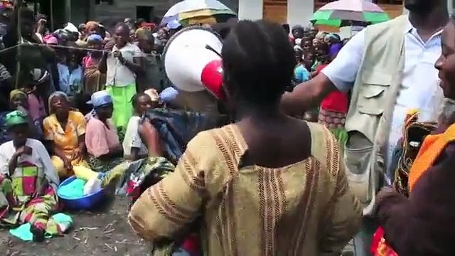 UNICEF helps manage menstrual hygiene among displaced young girls and women in DRC