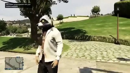 GTA 5 Online - Funny Animation Freeze Glitch (Seen by VanossGaming) [GTA V Funny Moments]