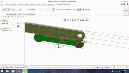 TUTORIAL: Simple Slider Crank Mechanism Using Creo-2