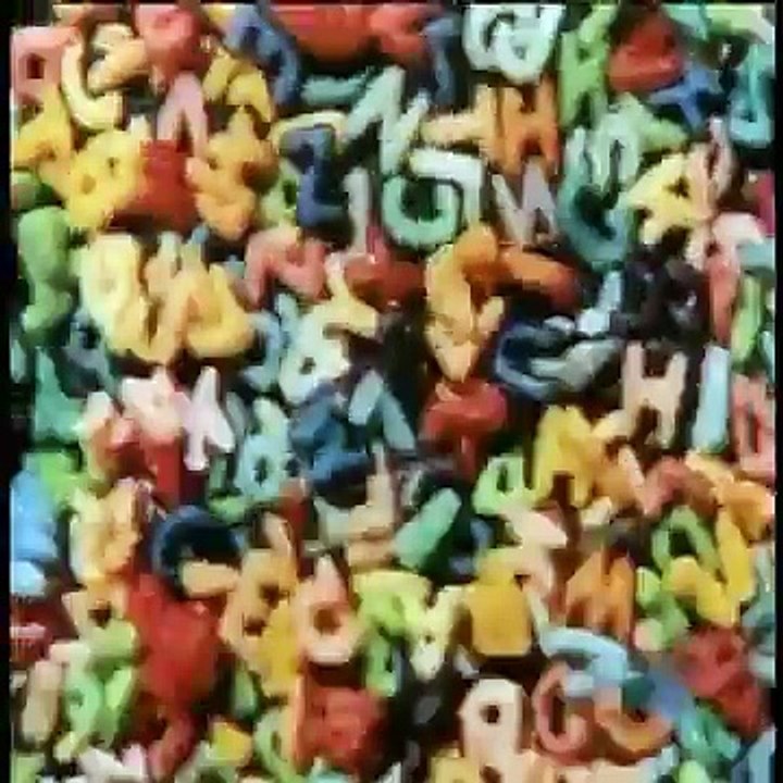 Sesame Street - Cereal alphabet