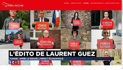 Tunisie : après le drame, l’impact économique. Chaque jour l'édito de Laurent Guez sur LCI