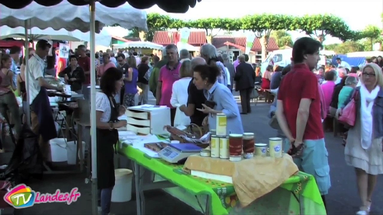 Marché des producteurs de pays à Heugas