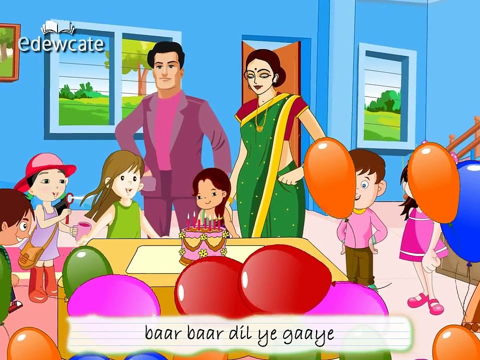 Baar baar din yeh aaye - Children's Popular Animated Film Songs