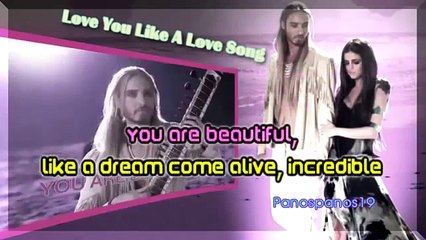 selena gomez love you like a love song karaoke lyrics (karaoke instrementical lyrics)