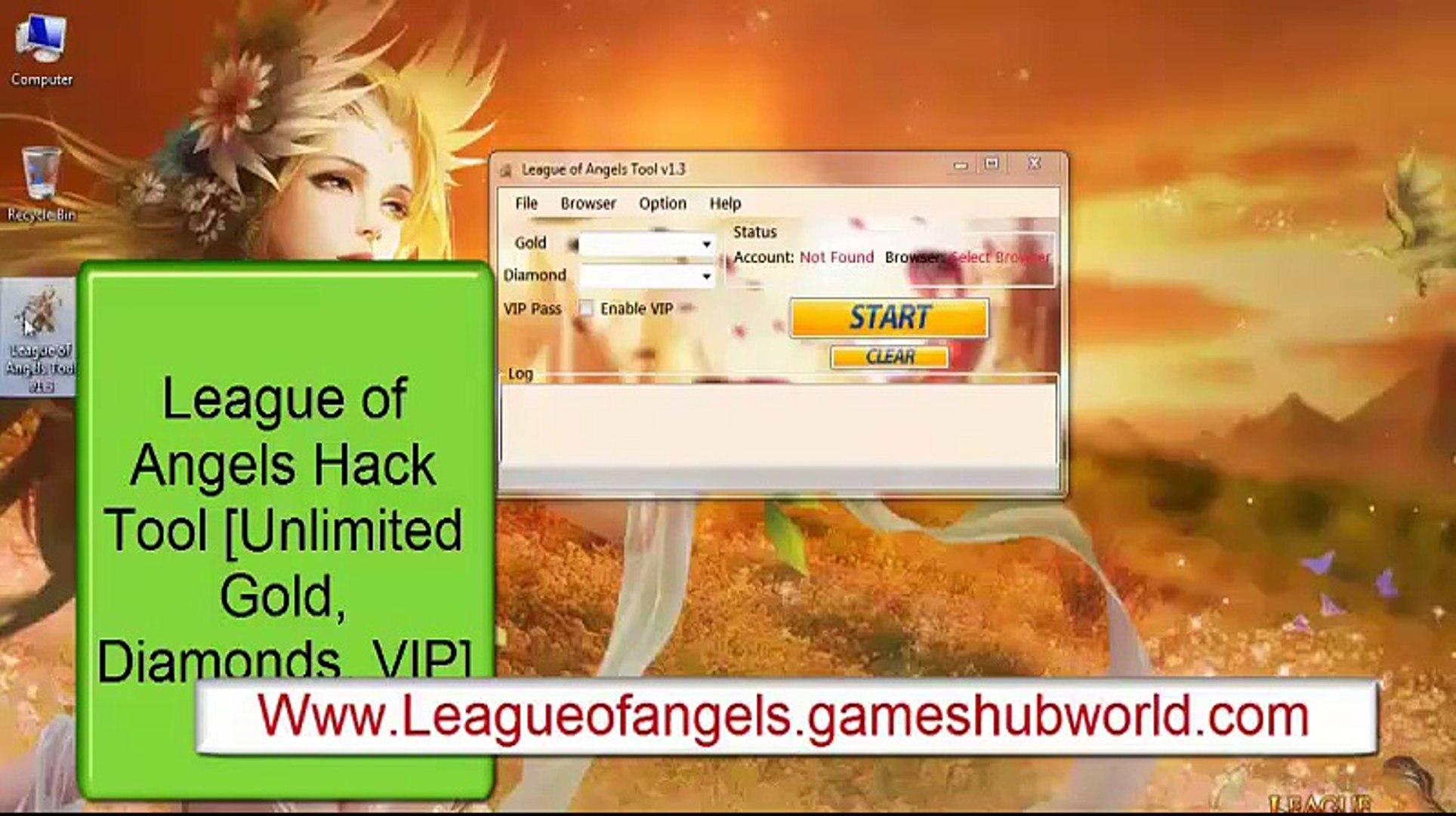 League of Angels Cheats get unlimited Gold and Diamonds - video Dailymotion