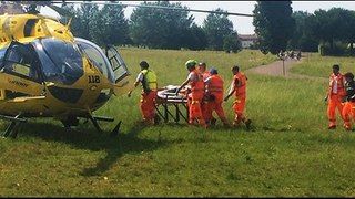 14enne di Bellaria cade dalla bici e batte la testa, in gravi condizioni all'ospedale