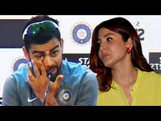 Virat Kohli BREAKS DOWN in front of girlfriend Anushka Sharma