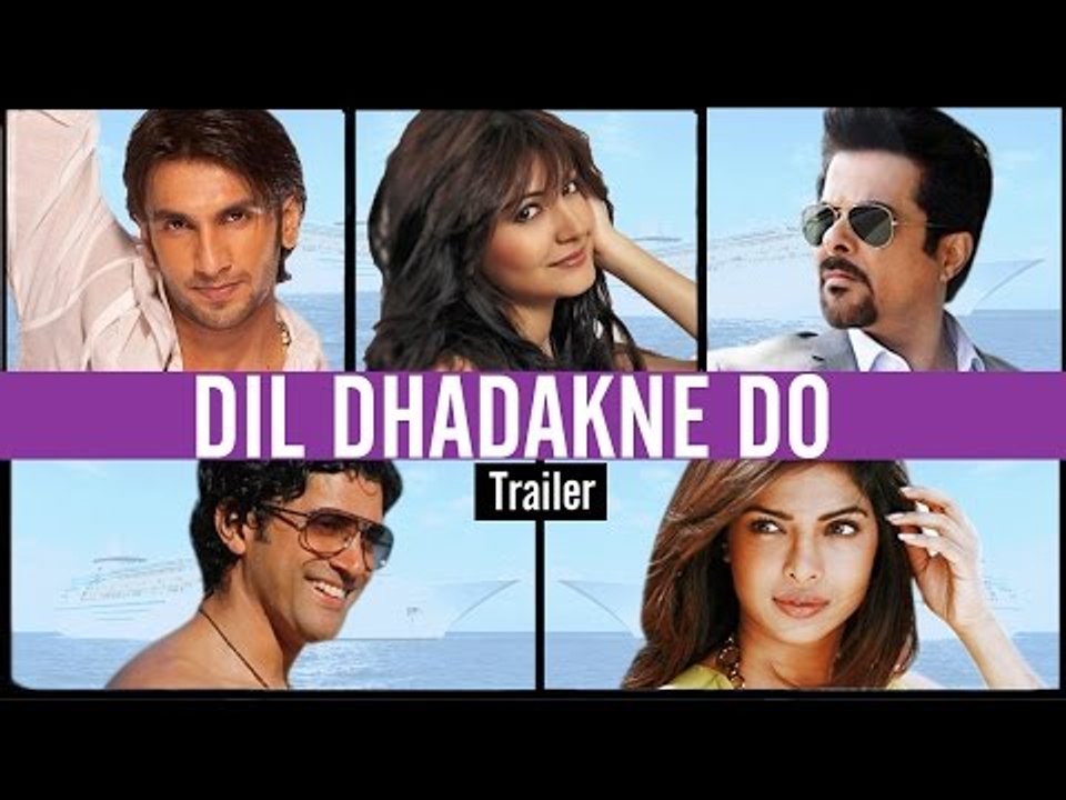 Dil Dhadakne Do Official TRAILER RELEASES | Priyanka Chopra, Farhan Akhtar, Anushka & Ranveer Singh