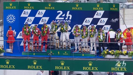 24 Hours of Le Mans Podium LMP1