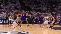 TNT - Was Brent Barry Fouled? (Lakers-Spurs Game 4)