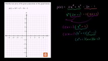 Factoring 5th degree polynomial to find real zeros