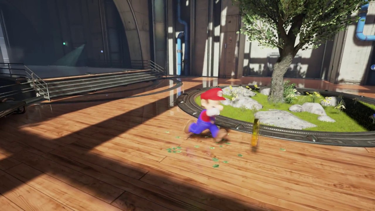 Mario avec le moteur graphique Unreal