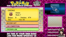 How to GET DIANCIE in Pokemon X & Y! (UPDATED! TRADEABLE!) [07/23/2014 - Update for Powersaves]