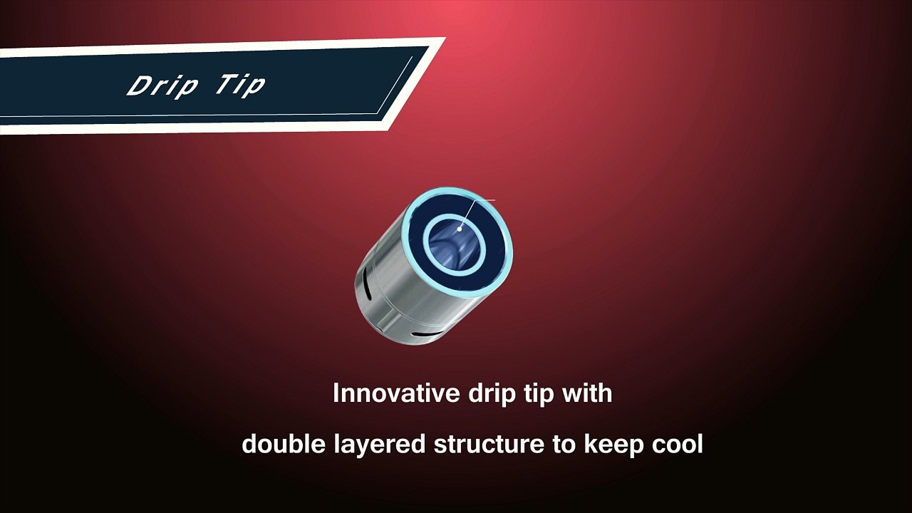 SMOK TFV4 Top Refilling Subohm Tank with an Optional RBA Part