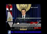 كلمة السيد الرئيس محمد حسنى مبارك إلى شعب مصر 1-2-2011