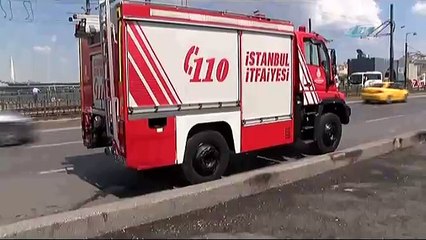 Kanadı kırık kuğu deniz polisini peşinde koşturdu