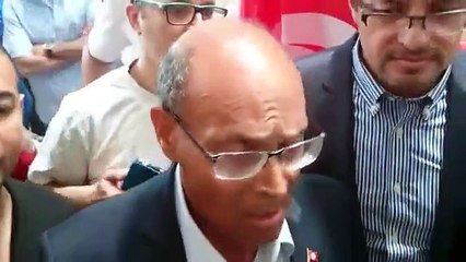 تصريح الدكتور منصف المرزوقي لدى وصوله إلى باريس