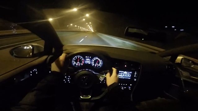 GoPro Hero4 Silver (test) - VW Golf GTI mk7 DSG night ride