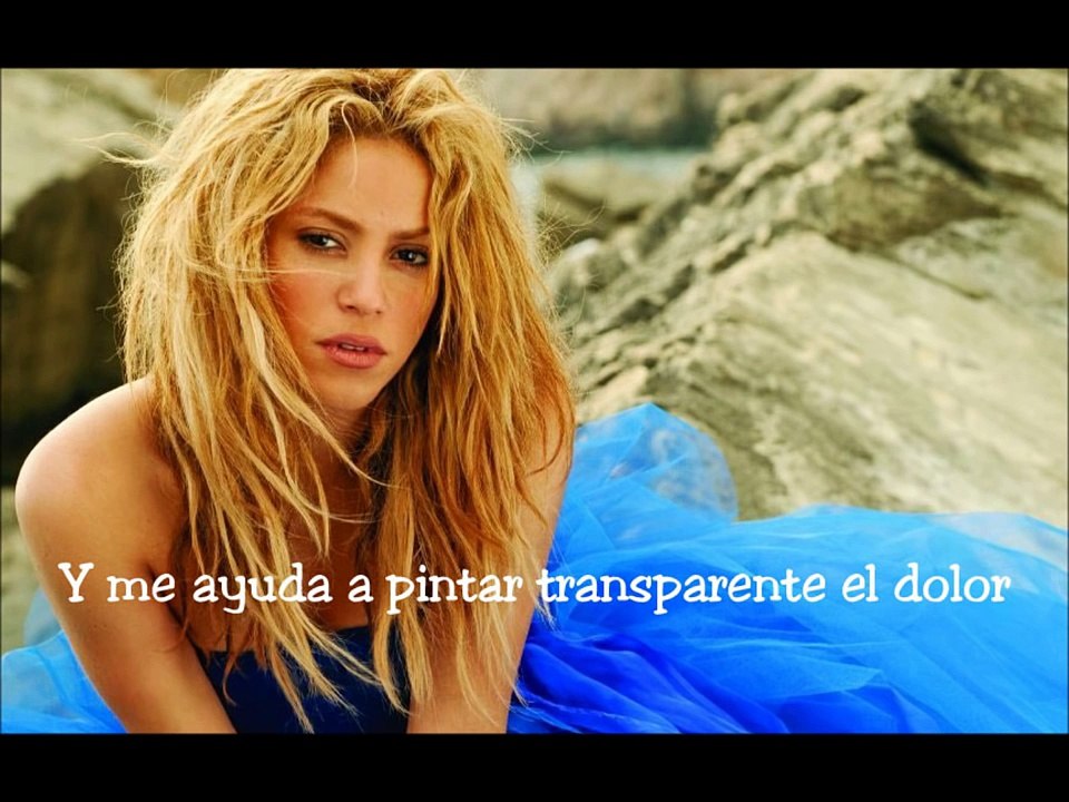 Je l'aime à mourir (SHAKIRA) letra en español y francés video