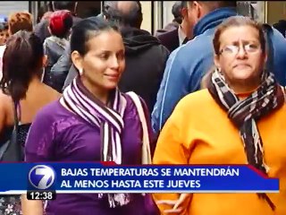 Flujo de aire del norte es responsable de bajas temperaturas