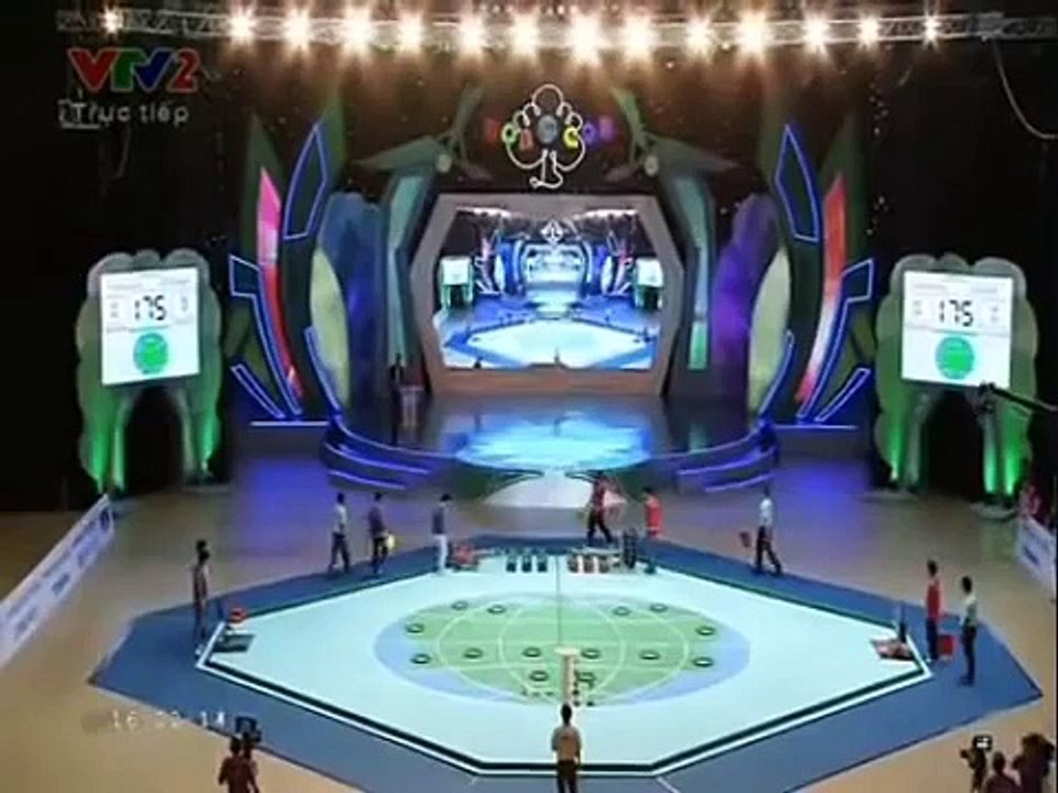 Việt Nam 1 vs Indonesia Bán kết ABU Robocon 2013