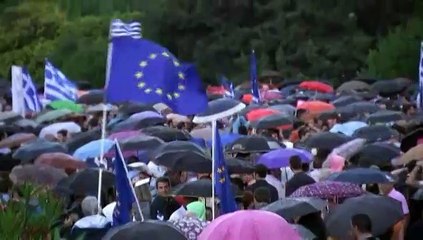 Au moins 20 000 personnes à Athènes pour défendre le "oui" au référendum de dimanche
