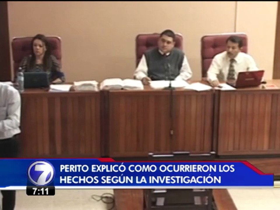 Perito declaró el día de hoy en juicio de estudiantes atropellados