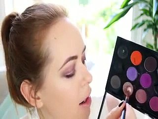 Smoky Purple Arab Inspired Makeup Tutorial Tanya Burr  New