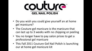 Home Gel Manicure Kit From Couture Gel