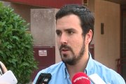 Garzón pide el apoyo al pueblo griego