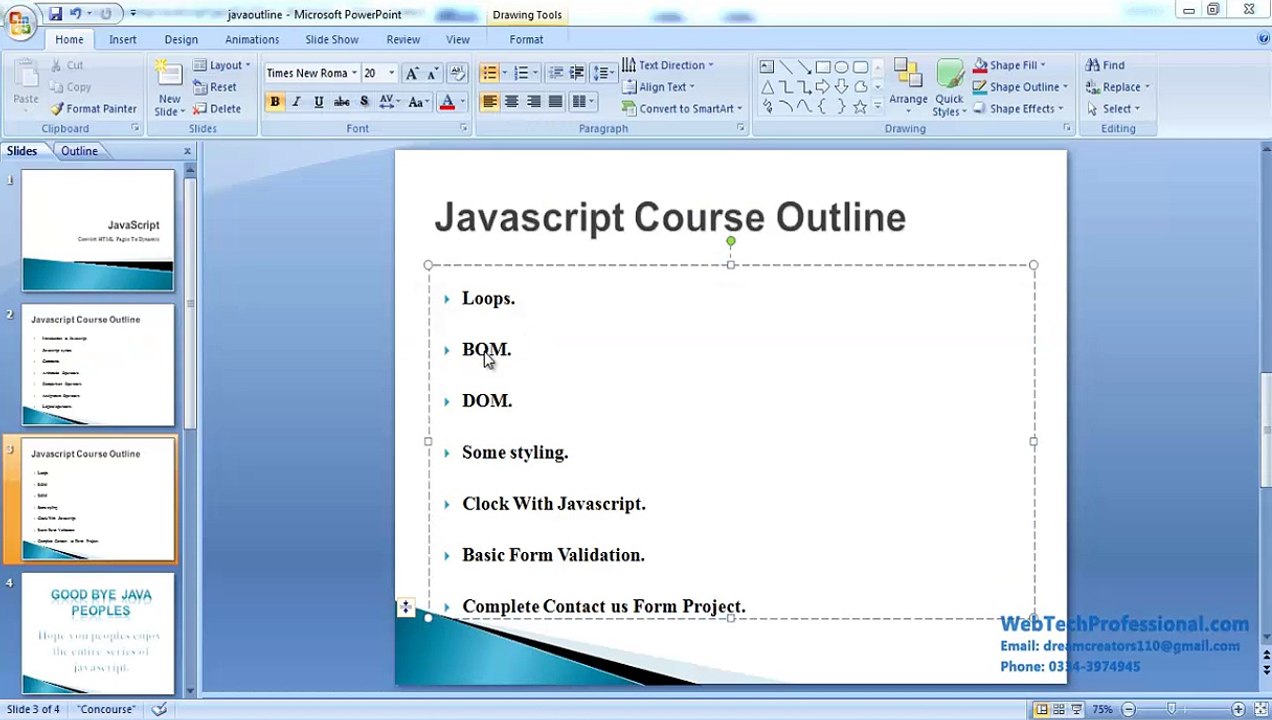 Javascript Window Objects (BOM)
